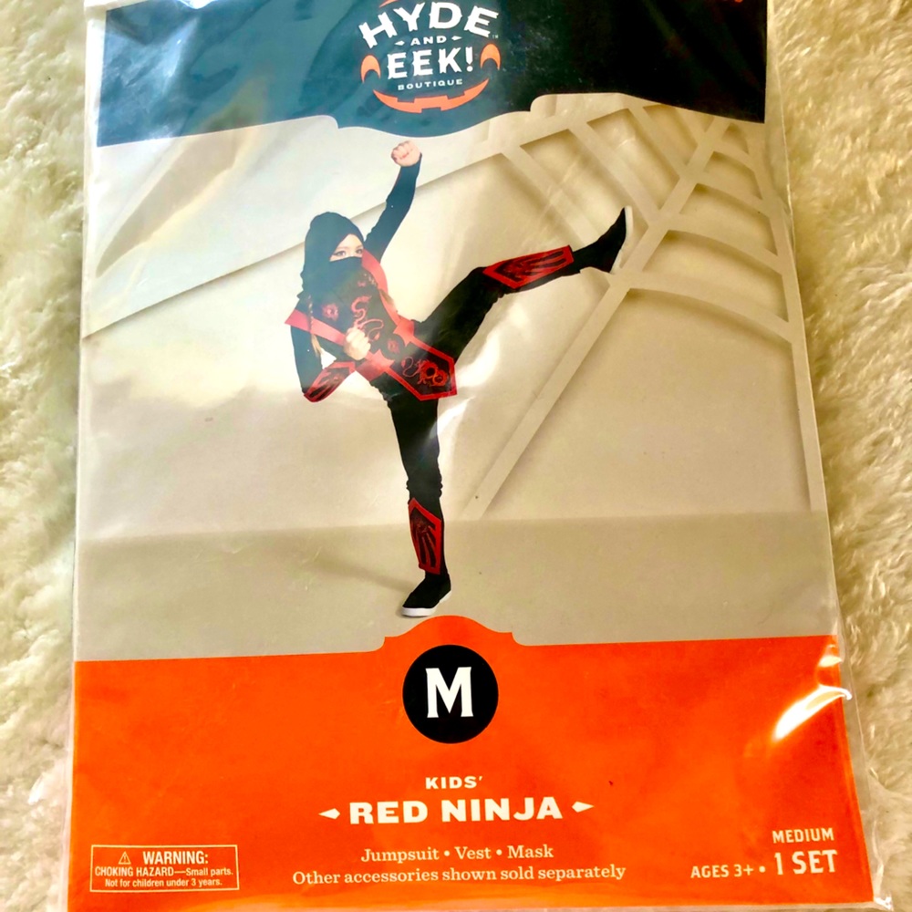 Halloween costume ✨ Red Ninja